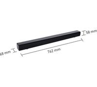Panasonic SC-HTB100EBK soundbar speaker Black 2.0 channels 45 W