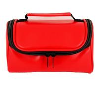 Panasonic SD Camcorder SDR-SW20, SDR-S7, SDR-S10, SDR-S9 Camera Case Bag by TGC ® with shoulder strap and Carry Handle (Red Faux Leather)