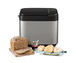 Panasonic SD-YR2550 Fully Automatic Bread maker, with Yeast/Raisin & Nuts Dispenser, 31 Programmes, 4 Gluten-Free Mode, Dual Temperature Sensors, 13 Hours Digital Timer, Silver