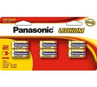 Panasonic - Special CR123A Lithium Photo Stack (6 Units)