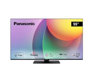 Panasonic TB-55W60AEY, W60 Series 55 inch 4K Ultra HD LED Smart TV, 2024, Freely, TiVo, 4K Colour Engine, Dolby Vision & Atmos, For An Exceptional Visual Experience