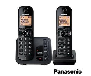Panasonic TGC222 Digital Cordless Twin Phone with LCD Display Answer Machine