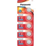 Panasonic Tira De Bateria De Lithium Botão Cr2025-1Bt