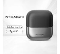 Panasonic Travel Shaver for Men, Portable Electric Razor with USB-C Charging, 3-Blade Cutting System and Beard Sensor Technology ES-PCM3AH405