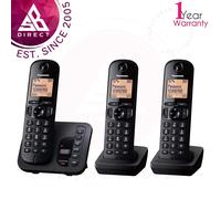 Panasonic KX-TGC223EB telephone DECT telephone Caller ID Black