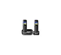 Panasonic Twin Handset Cordless Phone + Nuisance Call Blocker LCD Colour Display