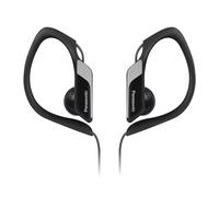 Panasonic Sports Clip On Headphones Earphones Water & Sweat Reisitant RP-HS34E-K