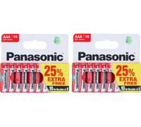 Panasonic Zinc Carbon Aaa Batteries - Pack Of 20
