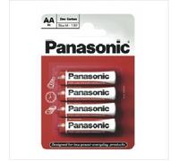 Panasonic Zinc Carbon Batteries Pack 4 AA Size
