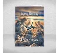 Panavia Tornado Birthday Card for Brother-in-Law - Multirole Combat Aircraft - Supersonic Military Jet Aeroplane Theme: Brother-in-Law Birthday Card (Size A5)