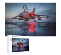 Panavia Tornado Jet War Vivid Wooden Jigsaw Puzzle for Adults, 1000 PCS