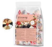 Panax & Mulberry Herbal Tea, Ginseng Ten Treasure Tea, Ginseng & Mulberry Herbal Tea for men, Kidney Cleansing Natural and Organic, Contains Ginsengs, Wolfberry, Maca and Other Ingredients (30-bags)