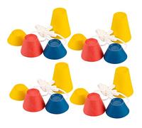 PanBeiQi Jumbo Golf Tees, Winter Golf Tees Rubber, Different Heights and Multi-Coloured - 4 Set (4)
