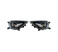 PANBJ 7P6941699G 7P6941700G Left Right Car Front Bumper Fog Light Driving Fog Lamp With Bulbs Compatible For VW Touareg 2016 2017 2018(Left and Right)