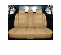 PANBJ Car Seat Cover Compatible For Acura Mdx Zdx Rl Tl Ilx Rlx Rdx Nsx Auto Accessories(Rear Seats-Beige)