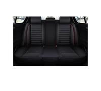 PANBJ Car Seat Cover Compatible For Acura Mdx Zdx Rl Tl Ilx Rlx Rdx Nsx Auto Accessories(Rear Seats-Black)