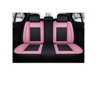PANBJ Car Seat Cover Compatible For Acura Mdx Zdx Rl Tl Ilx Rlx Rdx Nsx Auto Accessories(Rear Seats-Pink)