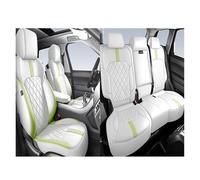 PANBJ Custom Car Seat Cover Compatible For Tesla Model 3 X Y 2022 2023 Leather Man Non-Slip Luxury Woman Auto Interior Accessories(5Pcs-White)