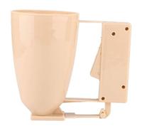 Pancake Batter Dispenser,Batter Separator Cupcakes Pancakes Cookie Cake Waffles Manual Batter Dispenser Cookie Cake Waffles Separator Pancake Cup Mix Maker Handheld Kitchen Baking Tool