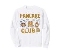 Pancake Club Flapjack Lover Breakfast Foodie Brunch Squad Sweatshirt