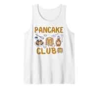 Pancake Club Flapjack Lover Breakfast Foodie Brunch Squad Tank Top