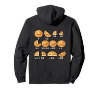 Pancake Dessert Math Fraction Back to School Teacher Student Pullover Hoodie