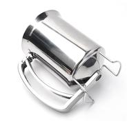 Pancake Dough Dispenser - Silver Stainless Steel Capacity Nine Hundred Ml
