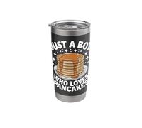 Pancake Just A Boy Who Loves Pancakes Stainless Steel Insulated Tumbler