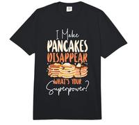 Pancake Lover Kids I Make Pancakes Disappear What is Your Comfort Colors Adult Heavyweight T-Shirt