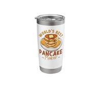 Pancake Lover Kids World's Best Pancake Maker Stainless Steel Insulated Tumbler