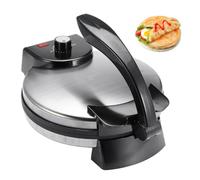 Pancake Maker 1500W, 12-Inch Nonstick Flip Waffle Maker with Precise Temp Control for Crepes, Roti, Tortillas, Blintzes, Eggs - Versatile Kitchen Appliance
