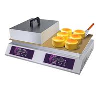 Pancake Maker, Commercial Non-Stick Double Head Pancake Soufflé Maker, Ideal for Home and Restaurant Use, Perfect for Fluffy Pancakes and Breakfast Treats