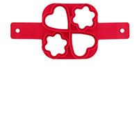 Pancake Maker Fantastic Fast & Easy Way To Make Perfect Cooking Four Holes Diy Pancakes Tool Red Nice Design