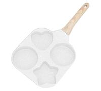 Pancake Pan Non Stick - Poached Egg Pans | Poacher With Four Cups Eggs | Nonstick Frying | Multi Hole Mini Crepe Maker | Kitchen Gadget Omelette Paan Multifunctional Eggs Peel