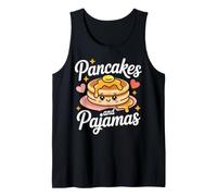 Pancakes and Pajamas Fun Kawaii Pancake Tank Top