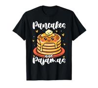 Pancakes and Pajamas Kawaii Pancake Breakfast Sleepover T-Shirt