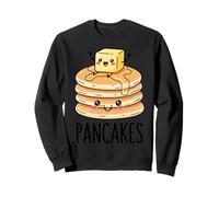 PANCAKES Cute Kawaii Butter Syrup Breakfast Lover Foodie Sweatshirt