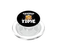 Pancakes My Favorite Time Funny Breakfast Lover PopSockets PopGrip for MagSafe