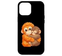 Panchi Kun and Plush Toy Punch The Monkey Japanese Macaque Case for iPhone 12 Pro Max