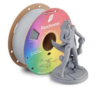 Panchroma PLA Grey 3D Printer Filament, 1.75mm, 1kg Spool, Easy to Print, High Speed Printing, Tangle Free, AMS Compatible, Perfect for Toys, Decor, Miniatures, Models & Cosplay