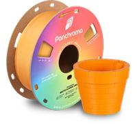 Polymaker Panchroma Matte PLA Filament, Matte Sunrise Orange 1.75mm 1kg 3D Printing Filament, Formerly Polyterra Matte 3D Printer PLA Filament, Fit Most FDM 3D Printers, 1kg Spool (2.2lbs)