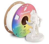 Panchroma PLA White 3D Printer Filament, 1.75mm, 1kg Spool, Easy to Print, High Speed Printing, Tangle Free, AMS Compatible, Perfect for Toys, Decor, Miniatures, Models & Cosplay