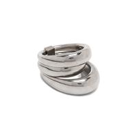 Panconesi Blow Up Solar ring - Silver M-L