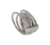Panconesi Solar Crystal ring - Silver S-M
