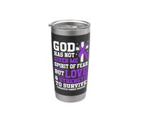 Pancreatic Cancer Survivor Stainless Steel Insulated Tumbler