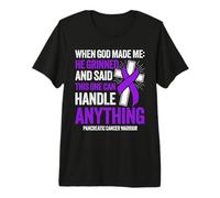 Pancreatic Cancer Warrior Premium T-Shirt