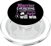 Pancreatic Warrior I Will Stay Strong I Will Fight Will Win PopSockets PopGrip for MagSafe
