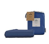 Panda® 100% Bamboo Organic Duvet Cover - UK Double, Deep Sea Navy | Breathable, Hypoallergenic, Antibacterial | High Thread Count | Natural Choice for Skin & Hair | Thermoregulating for Quality Sleep