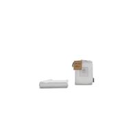 Panda® 100% Bamboo Organic UK Double Flat Sheet Pure White | Soft, Breathable, Antibacterial, Hypoallergenic | Luxury High Thread Count | Extra Deep Fitted Skirt | Moisture-Wicking | Easy Wash