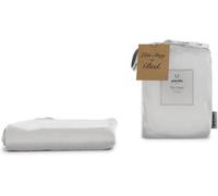 Panda® 100% Bamboo Organic UK Single Flat Sheet, Pure White | Soft & Breathable | Luxury High Thread Count Top Sheet | Antibacterial & Hypoallergenic | Moisture-Wicking | Easy Wash